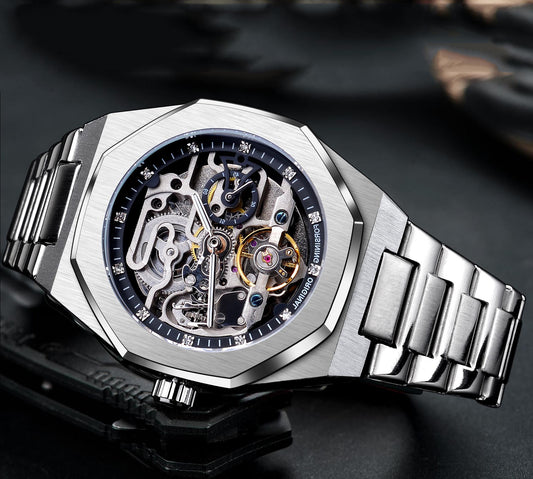 🔥 Luxury Redefined – Watch the Mechanics of Time in Style!
