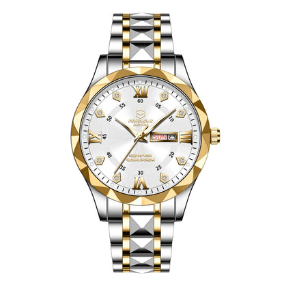 2025 Top Brand Men Business Sports Quartz Watch Classic Waterproof Luminous Calendar Creative Clock Male Personalized Wristwatch