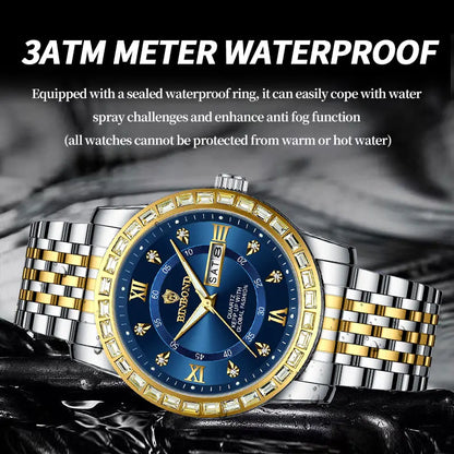 2025 Top Brand Luxury Fashion Diver Watch Men 30ATM Waterproof Date Clock Sport Watches Mens Quartz Wristwatch Relogio Masculino