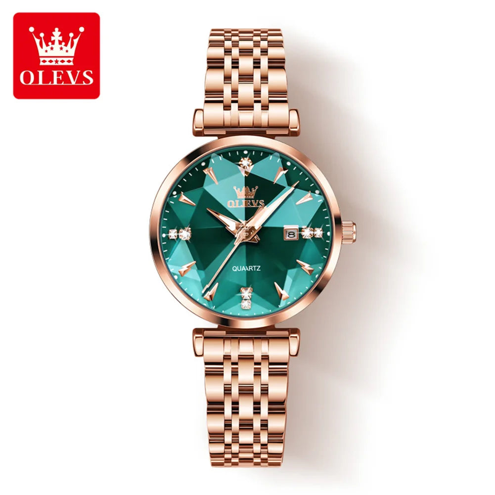 OLEVS brand watch fashion hot selling waterproof women's and men's