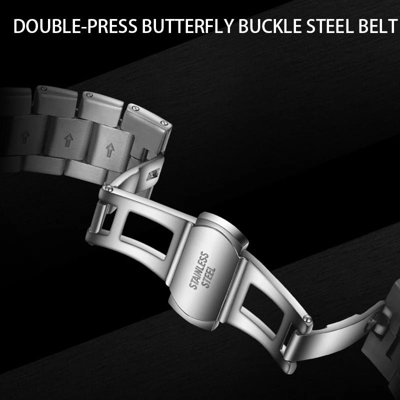 JOOENIOK Top Luxury Square Man Watch Date Waterproof Luminous Men Wristwatch High Quality Leather Men's Quartz Watches+Box Reloj