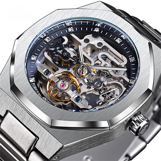 🔥 Luxury Redefined – Watch the Mechanics of Time in Style!