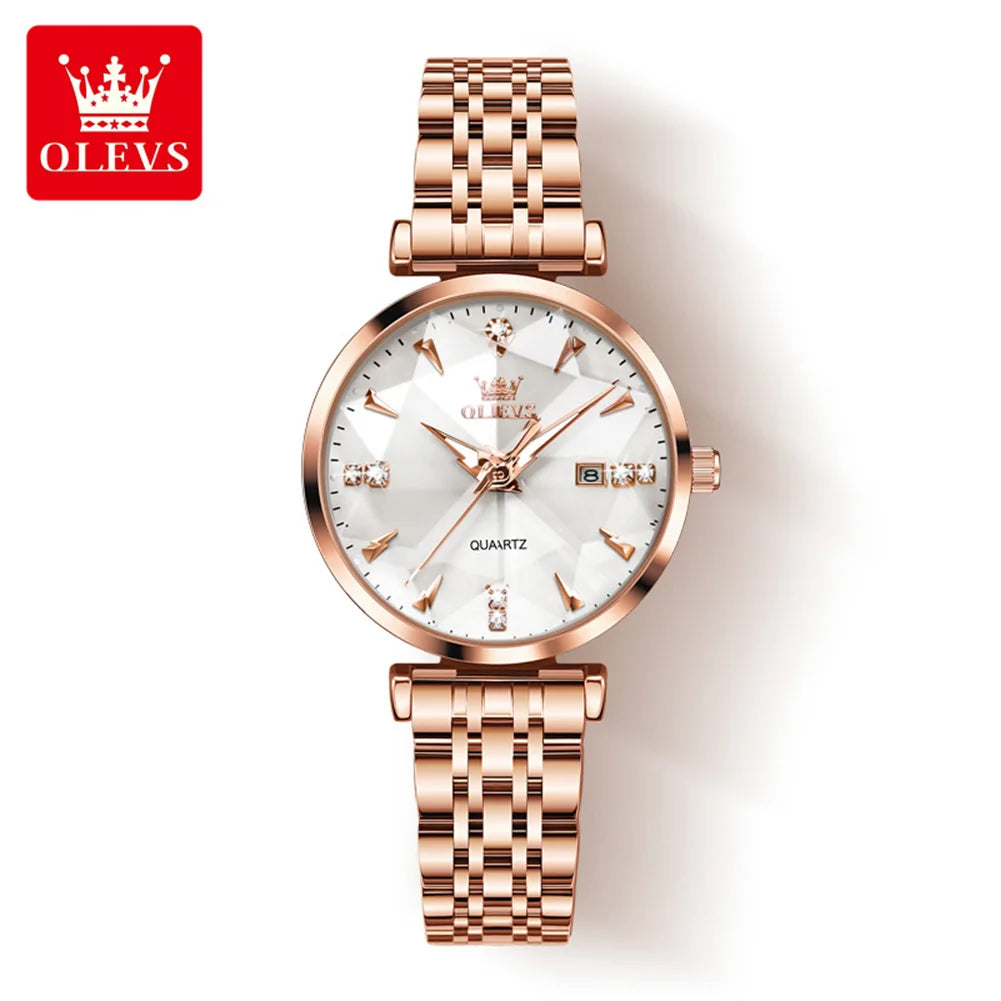 OLEVS brand watch fashion hot selling waterproof women's and men's