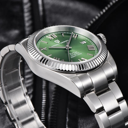 PAGANI DESIGN New Business Men's Automatic Mechanical Watches NH35 Stainless Steel Waterproof Wrist Watch for Men +Gift Box 2025