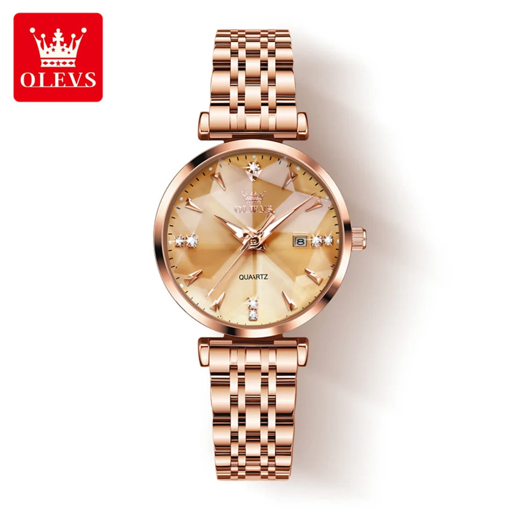 OLEVS brand watch fashion hot selling waterproof women's and men's