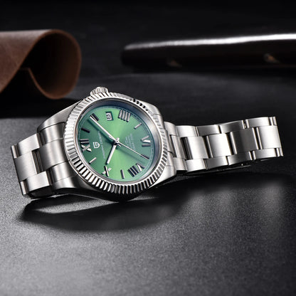 PAGANI DESIGN New Business Men's Automatic Mechanical Watches NH35 Stainless Steel Waterproof Wrist Watch for Men +Gift Box 2025