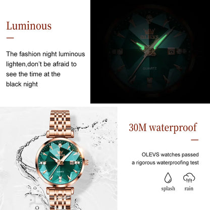 OLEVS brand watch fashion hot selling waterproof women's and men's