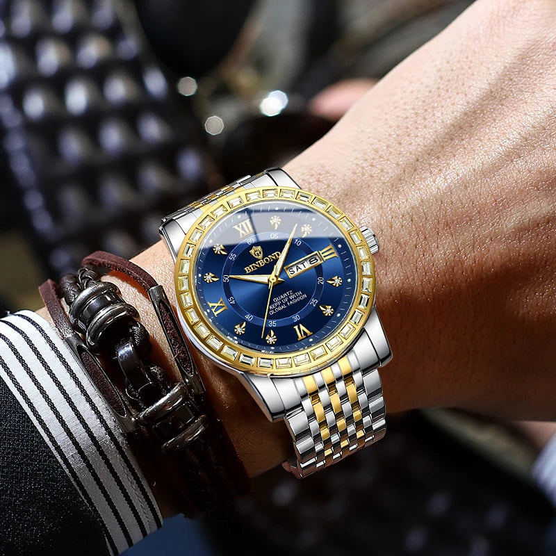 2025 Top Brand Luxury Fashion Diver Watch Men 30ATM Waterproof Date Clock Sport Watches Mens Quartz Wristwatch Relogio Masculino