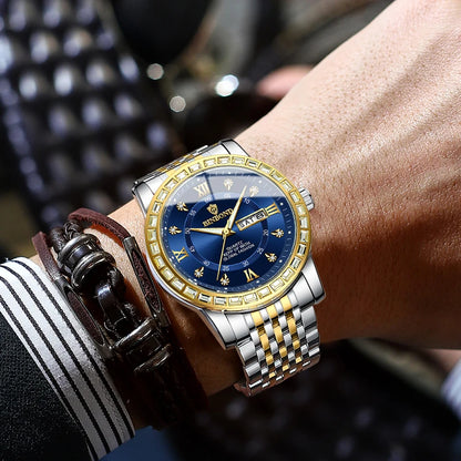 2025 Top Brand Luxury Fashion Diver Watch Men 30ATM Waterproof Date Clock Sport Watches Mens Quartz Wristwatch Relogio Masculino